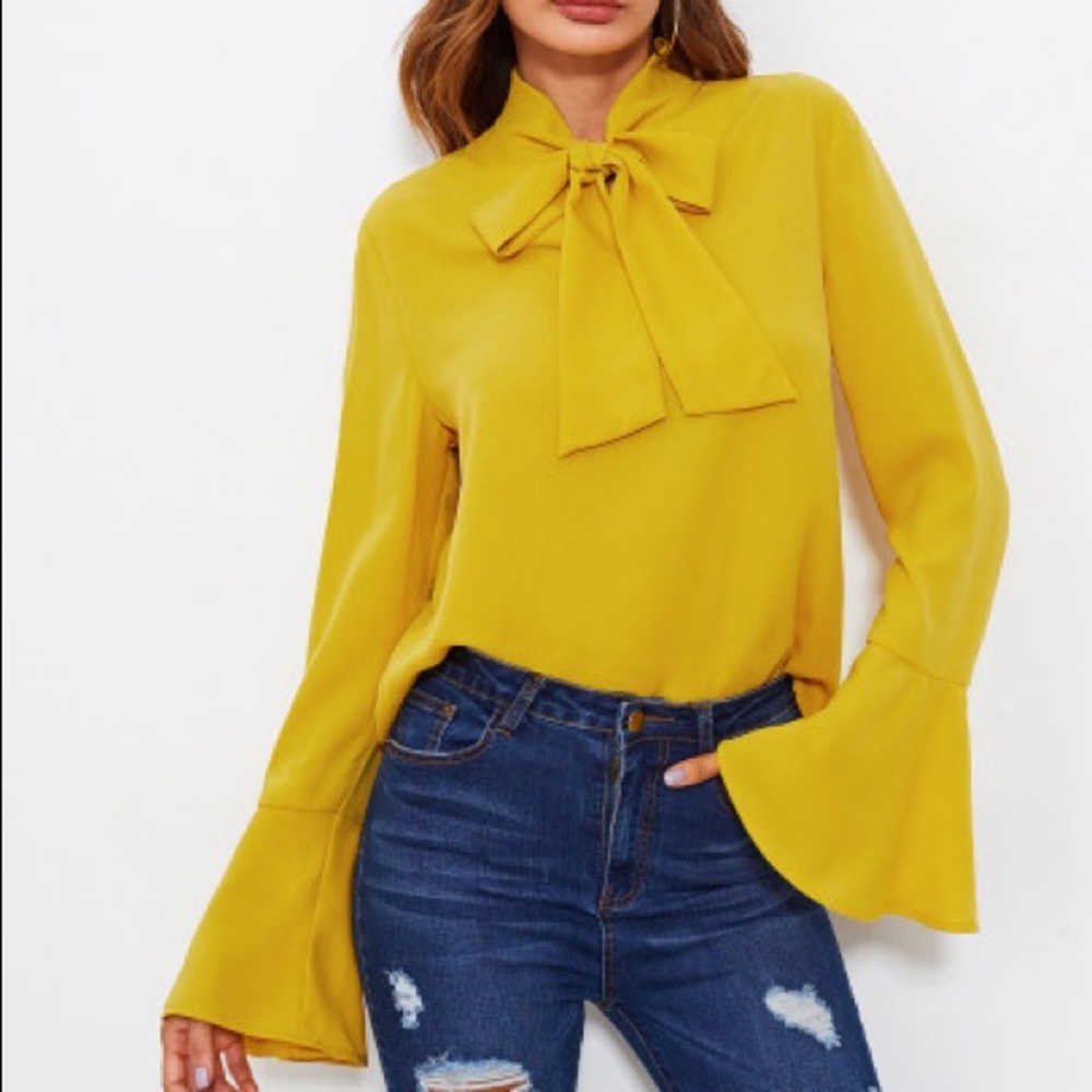 Mustard Blouse